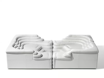 DS-1025 TERRAZZA - Modular leather sofa by de Sede - view 3